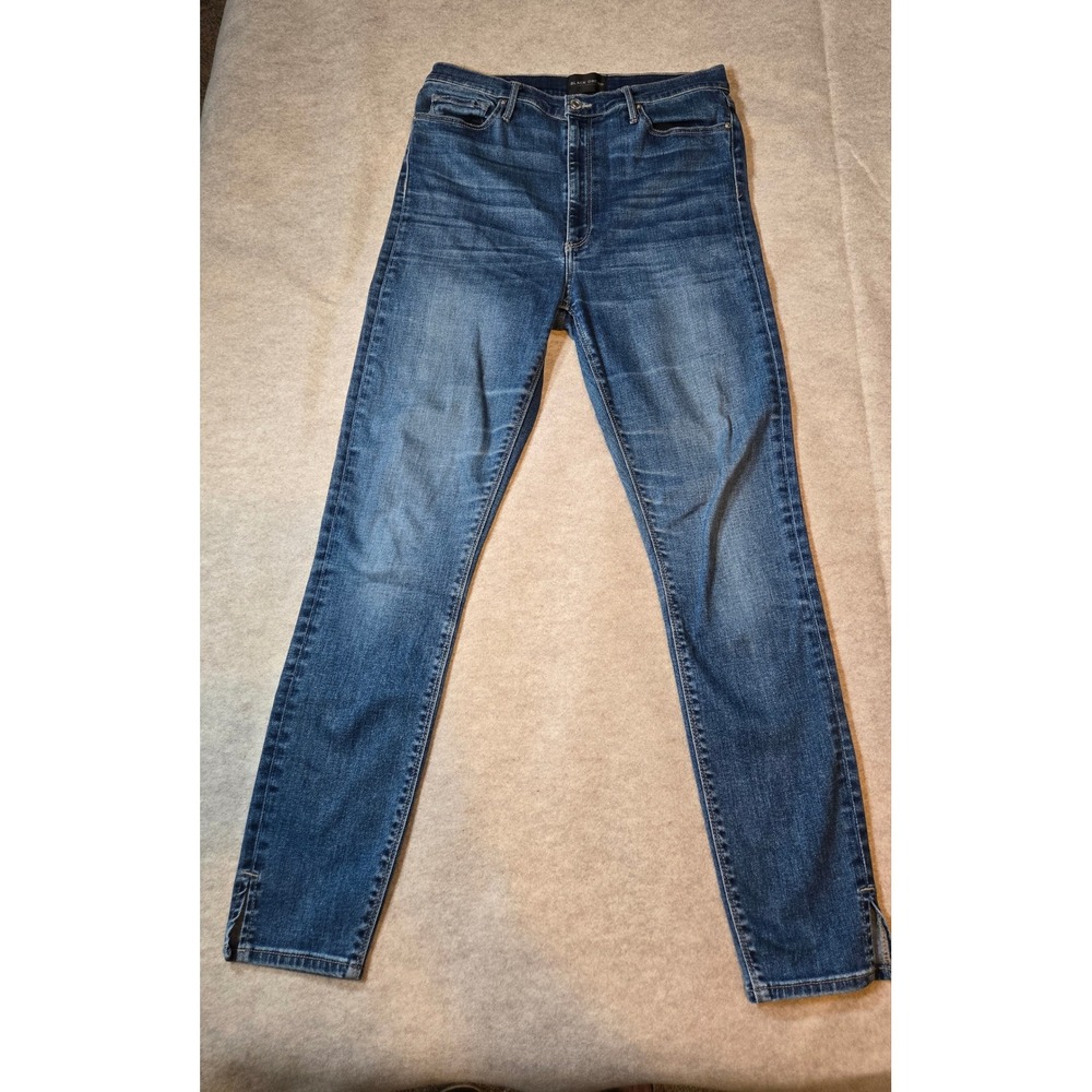 Black Orchid Kate Super High Rise Skinny Jeans Bad Lands Blue BO295 CBS